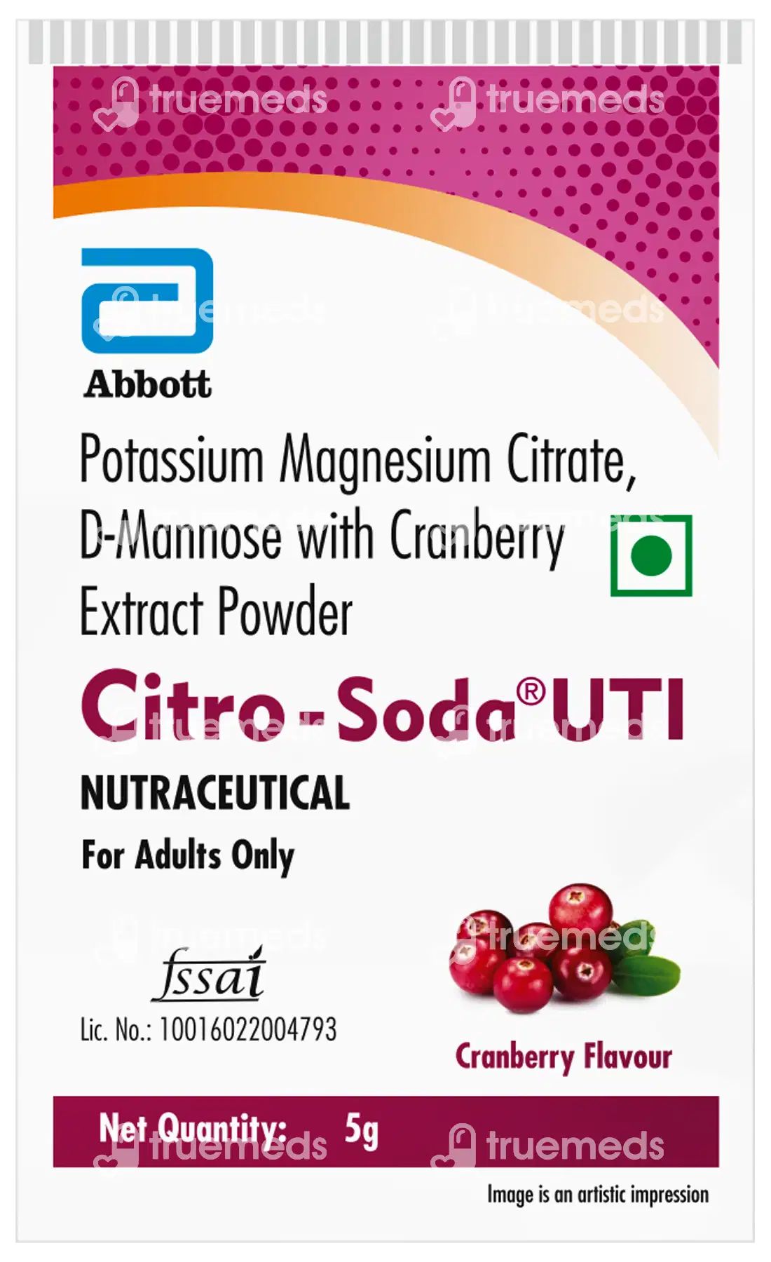 Citro Soda Citrus Flavour Sugar Free Effervescent Granules 4gm