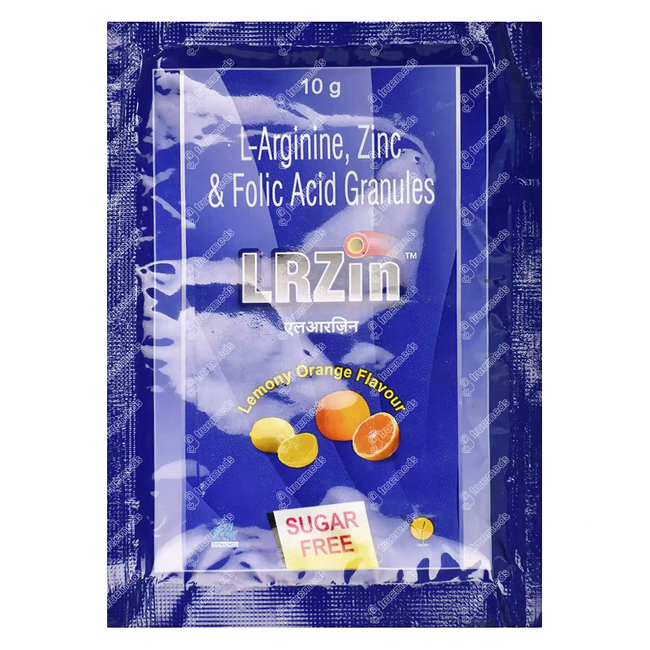 Lrzin Lemony Orange Flavour Sugar Free Granules 10gm