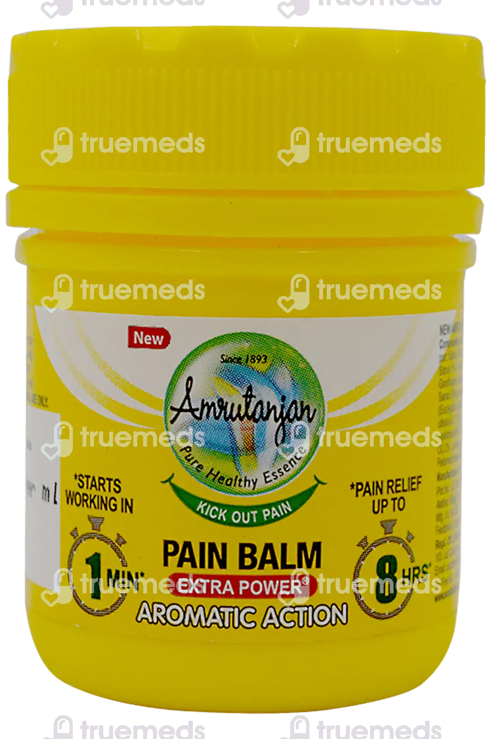 Amrutanjan Aromatic Action Extra Power New Pain Balm 27.5ml