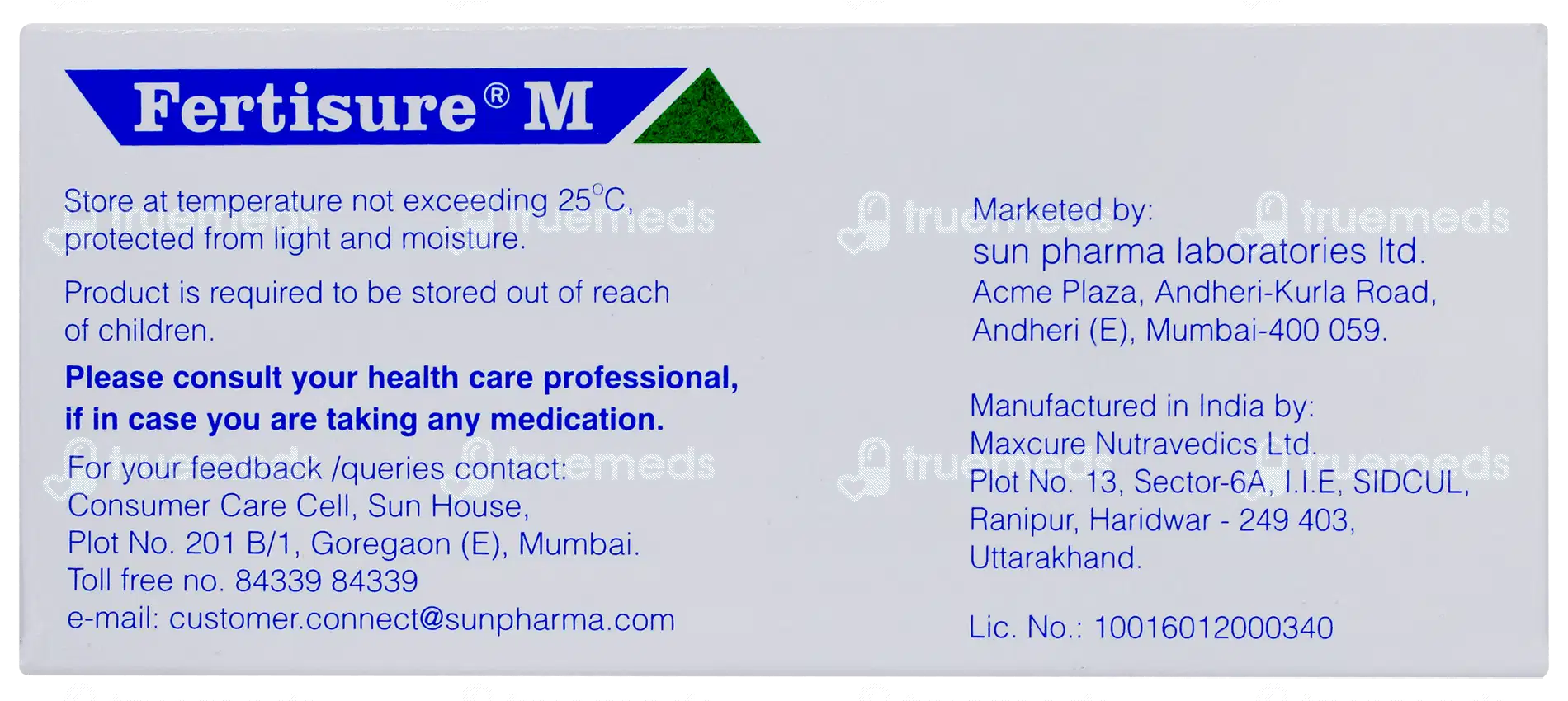 Edrive Mx Sugar Free 10gm Pack Of 10 Sachets