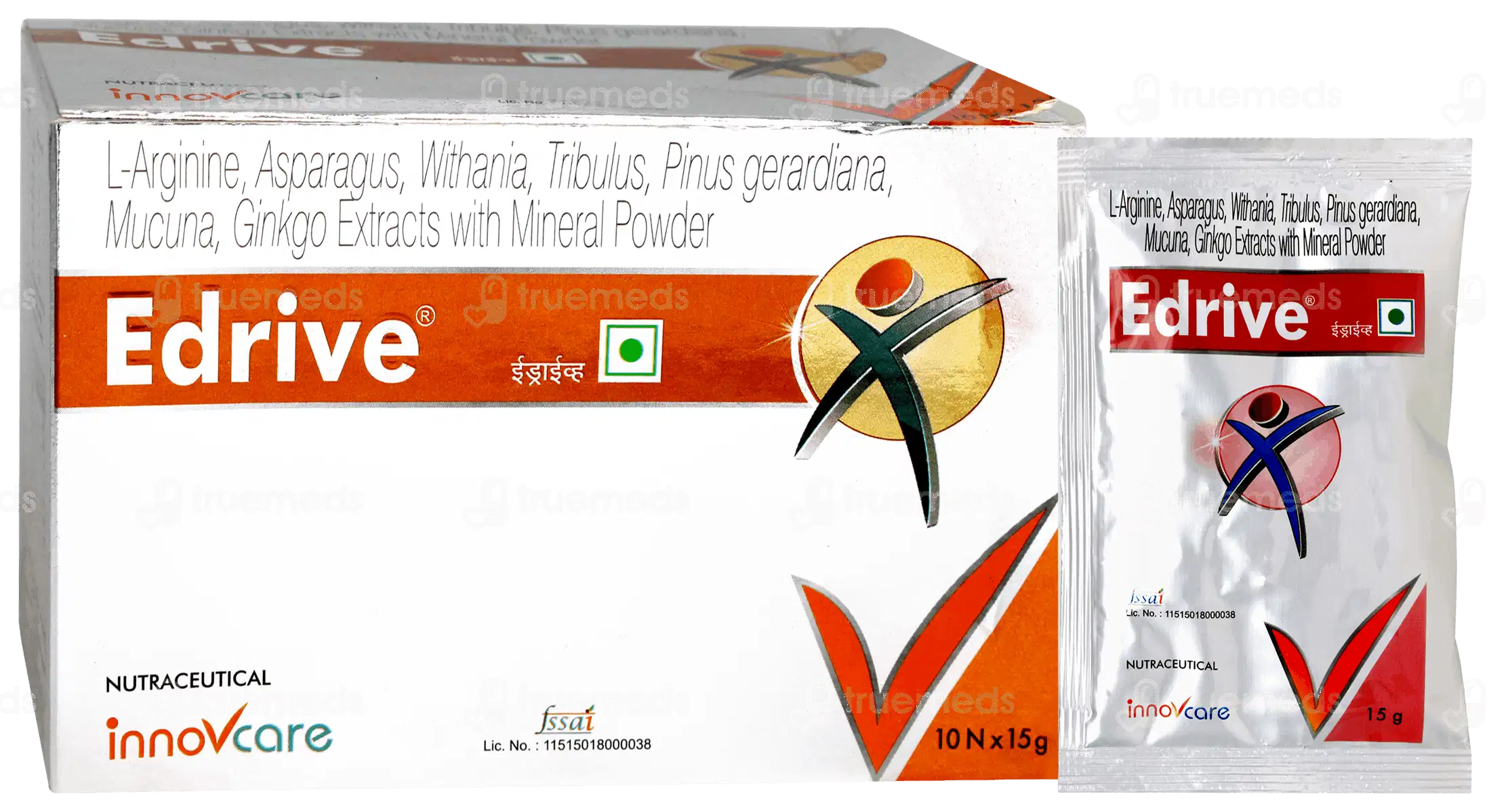 Edrive Mx Sugar Free Granules 10gm