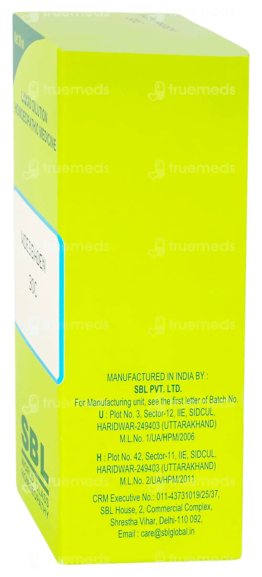 Sbl Pancreatinum 1000 Ch Dilution 30 ML