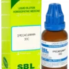 Sbl Pulsatilla Nigricans 6ch Dilution 30ml
