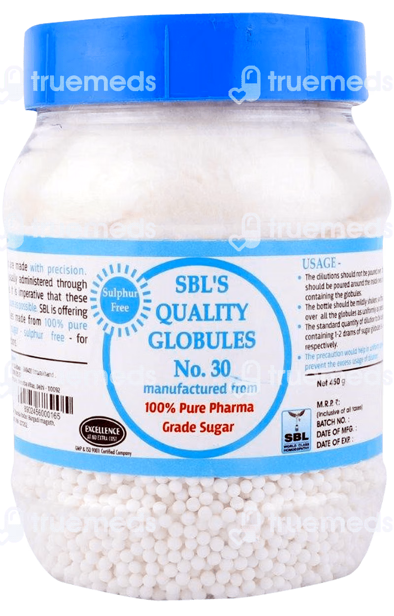 Sbls Quality Globules No 30 Sulphur Free 450gm