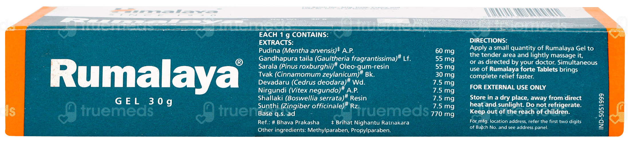 Himalaya Rumalaya Strong Pain Balm 10gm