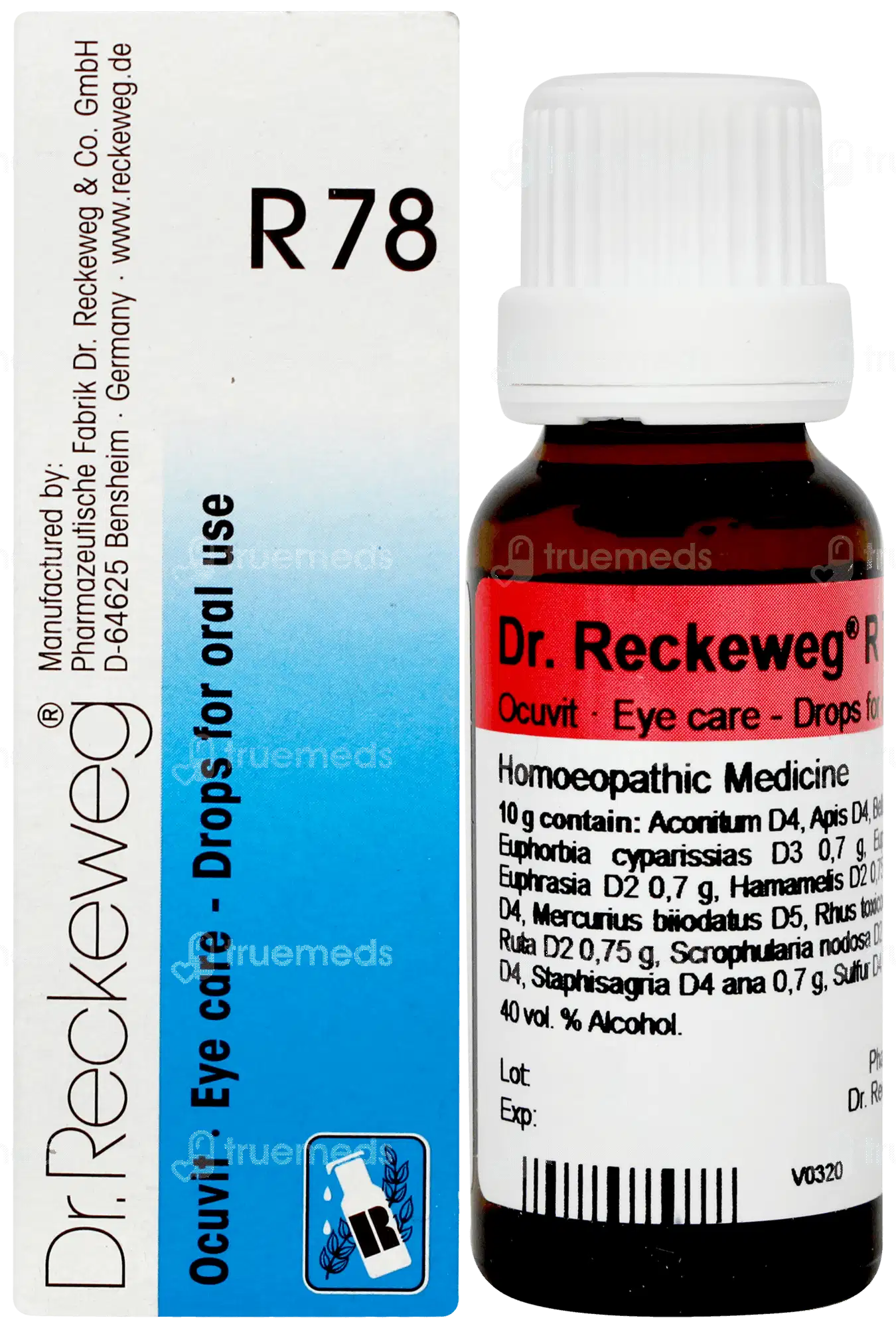 Dr Reckeweg Bacopa Monnieri Q Mother Tincture 20ml