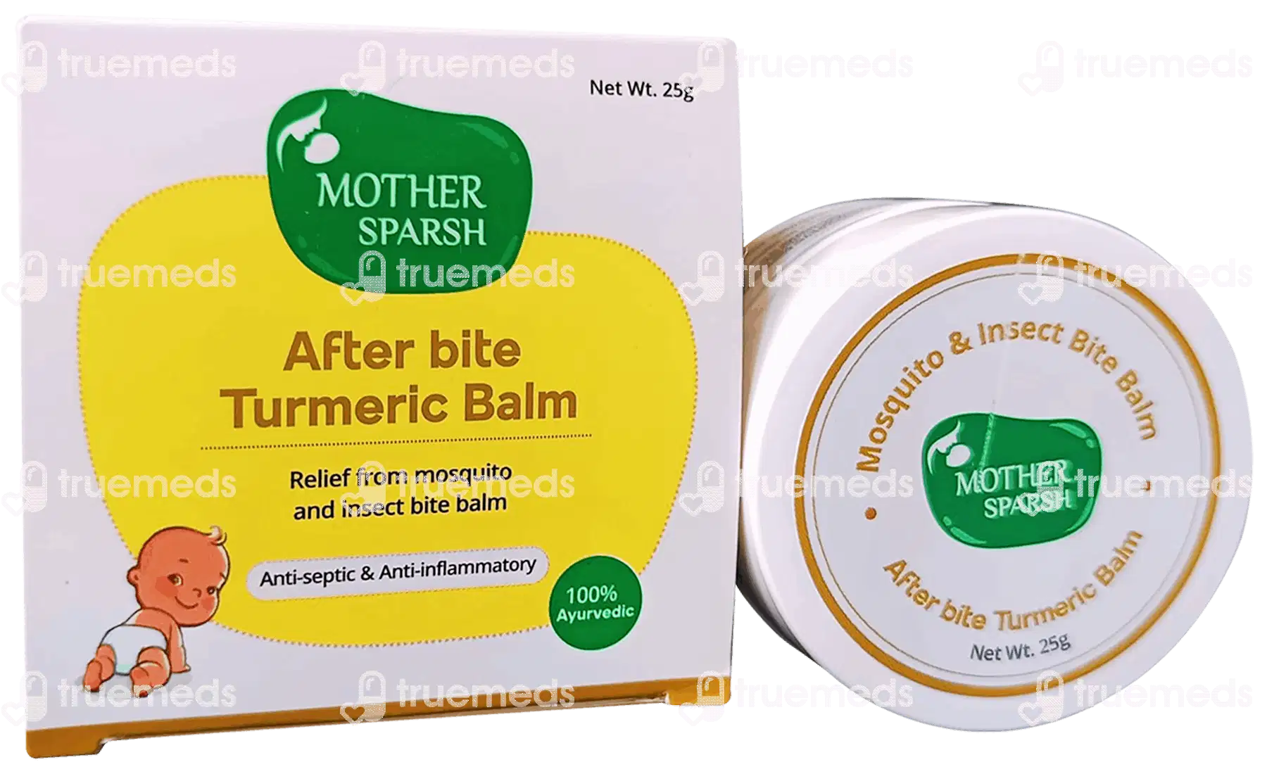 Mother Sparsh After Bite Turmeric Balm  25gm