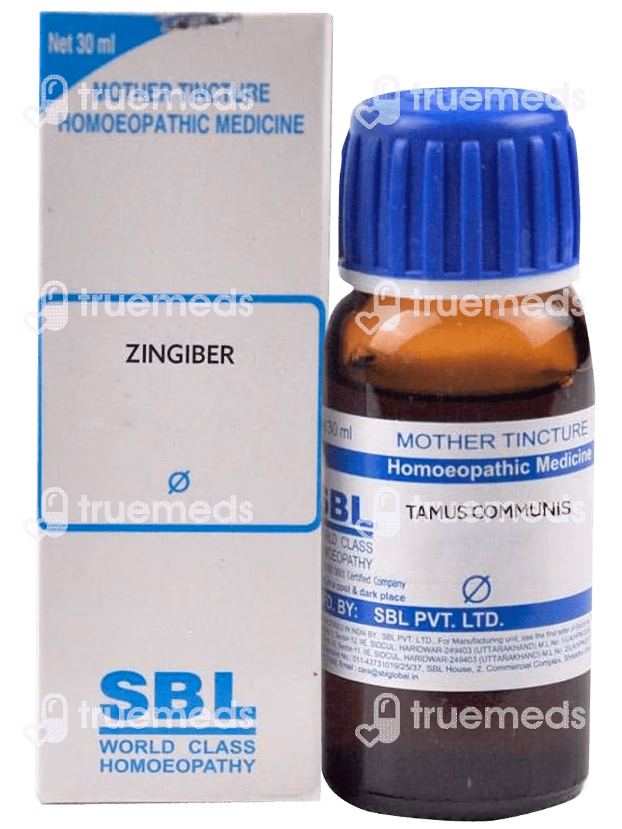Sbl Zingiber Q Mother Tincture 30ml