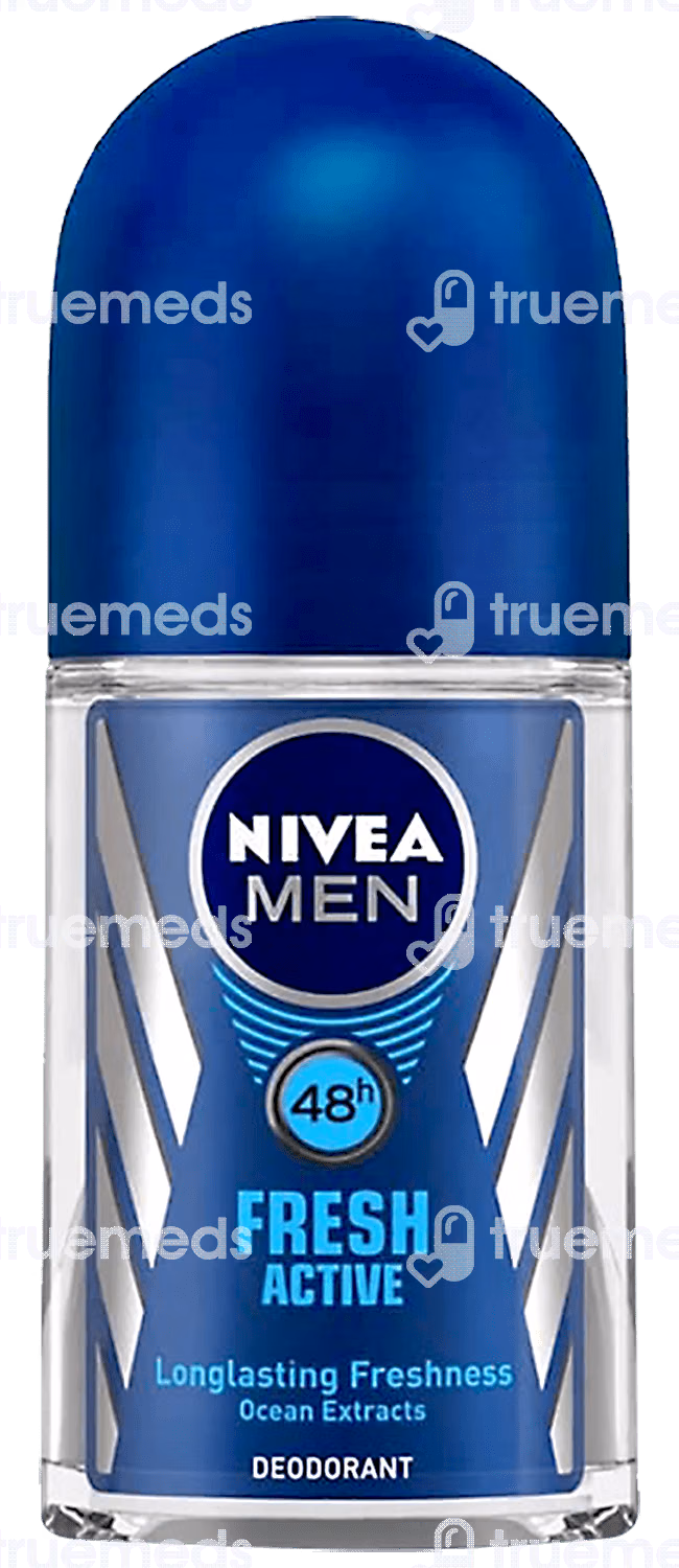 Nivea Men Fresh Active Deodorant Roll On 50ml