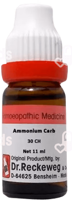 Dr Reckeweg Ammonium Carb 30 Ch Dilution 11 ML