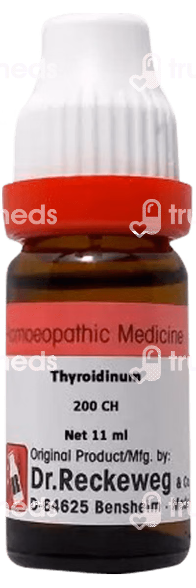 Dr Reckeweg Thyroidinum 200ch Dilution 11ml