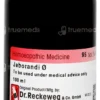 Dr Reckeweg Jaborandi Q Mother Tincture 100ml