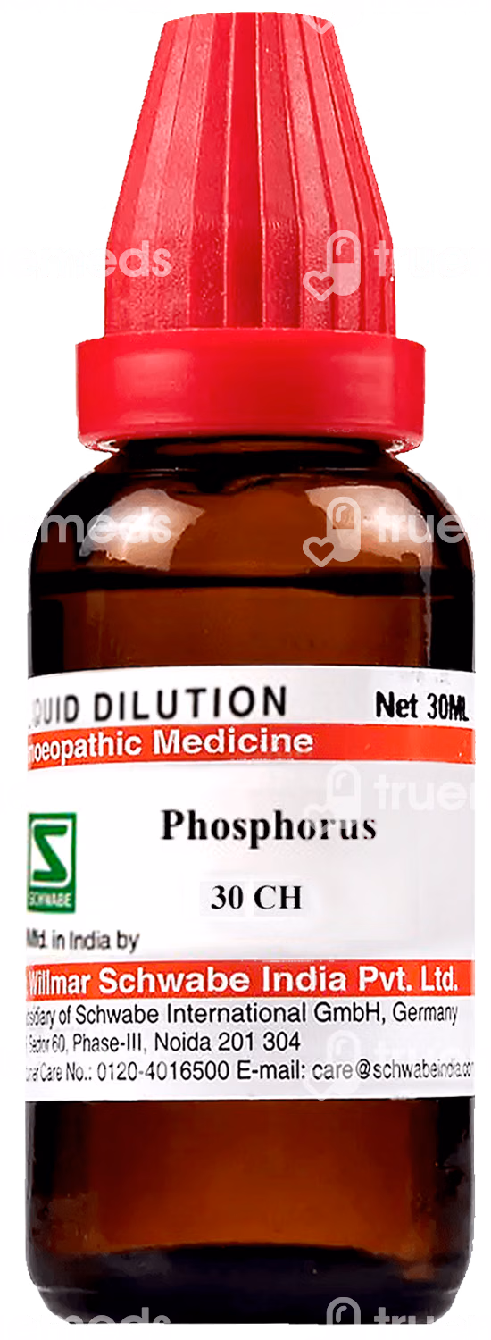 Dr Willmar Schwabe Phosphorus 30ch Dilution 30ml