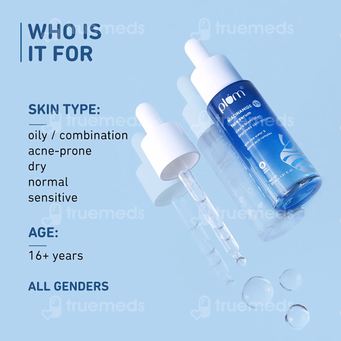 Plum Niacinamide 5% Face Serum 30ml 3 Plum Niacinamide 5% Face Serum 30ml