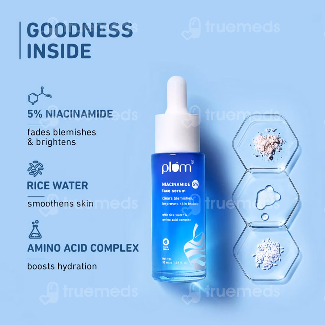Plum Niacinamide 5% Face Serum 30ml 4 Plum Niacinamide 5% Face Serum 30ml