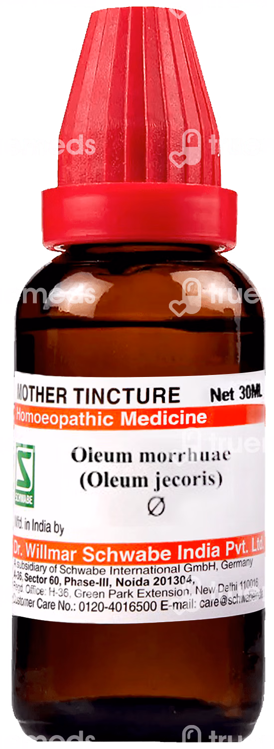 Dr Willmar Schwabe Oleum Jecoris Q Mother Tincture 30ml