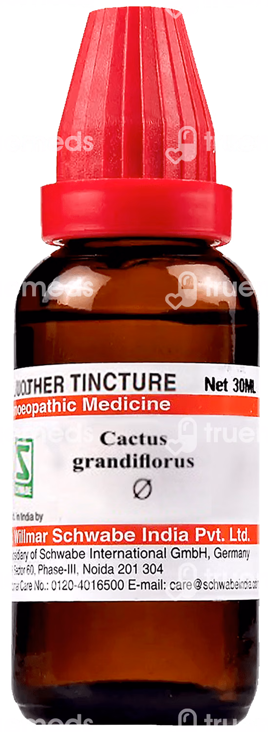 Dr Willmar Schwabe Cactus Grandiflorus Q Mother Tincture 30ml