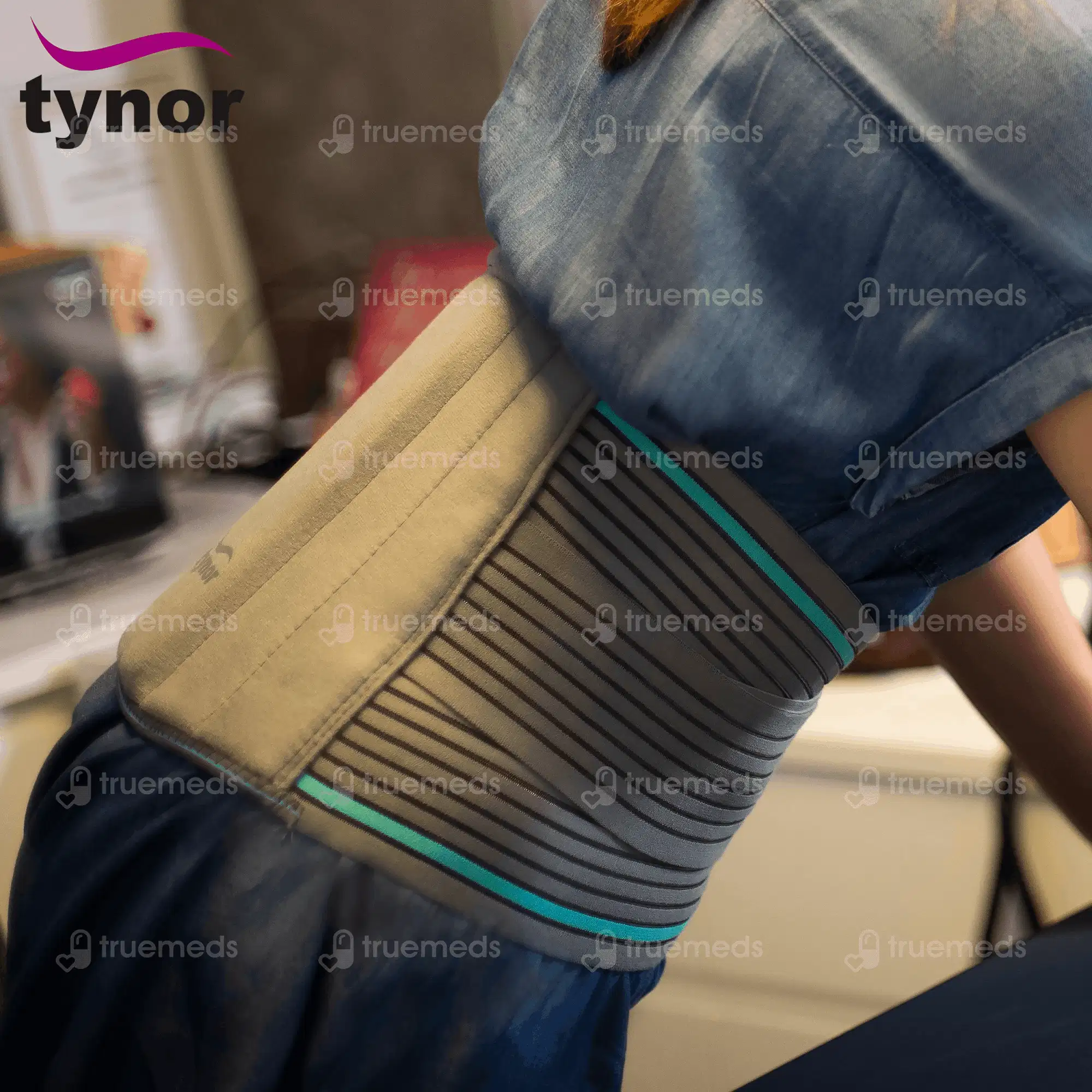 Tynor Lumbo Sacral Belt Grey Small 1 6 Tynor Lumbo Sacral Belt Grey Small 1