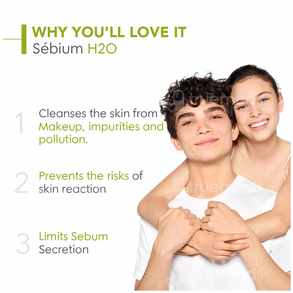 Bioderma Sebium H2o Purifying Cleansing Micellar Water 100ml