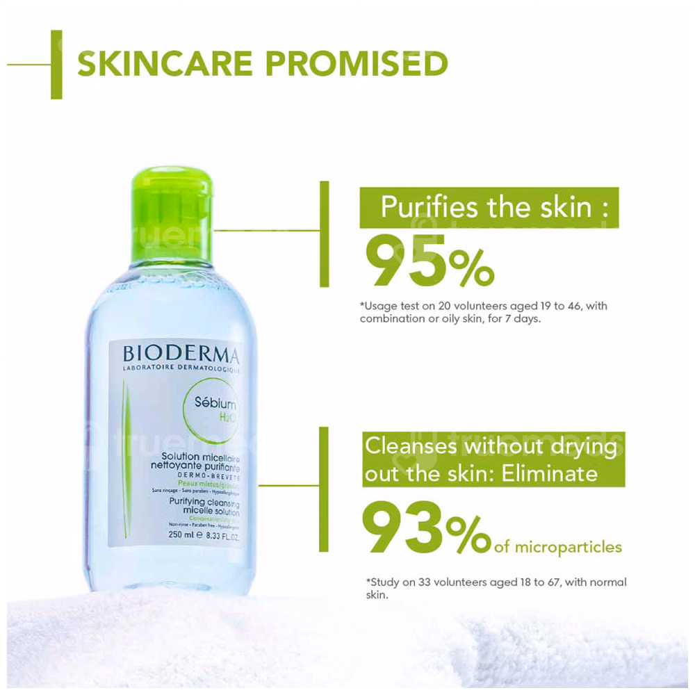 Bioderma Sebium H2o Purifying Micellar Water 250ml 6 Bioderma Sebium H2o Purifying Micellar Water 250ml