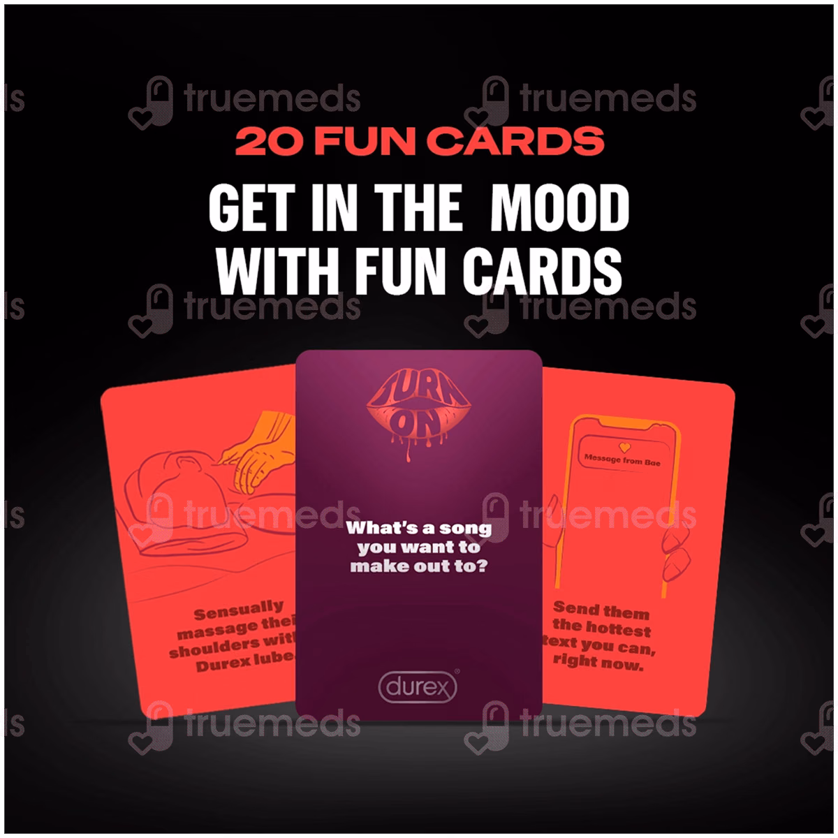 Durex Playthings Turn On Card Game For Couples 1