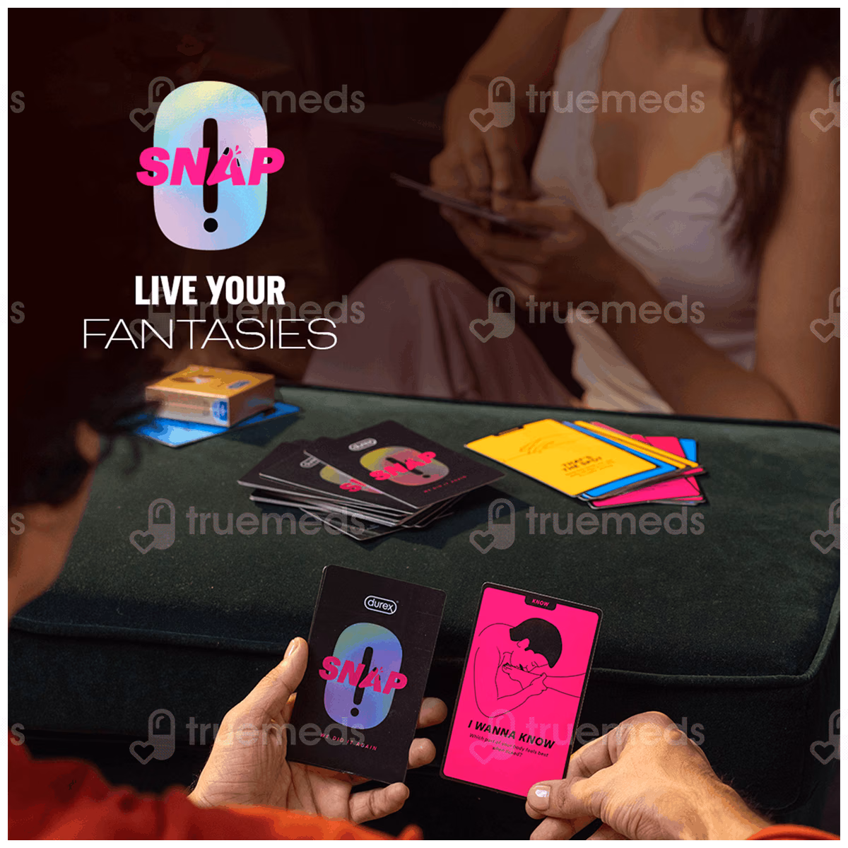 Durex Playthings O! Snap Card Game For Couples 1