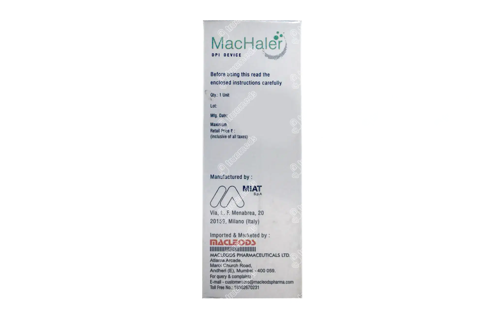 Myhaler Inhaler 1
