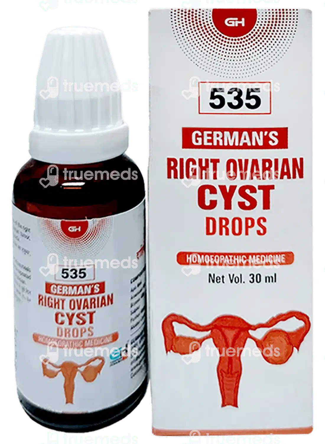 German's 535 Right Ovarian Cyst Drop 30 ML