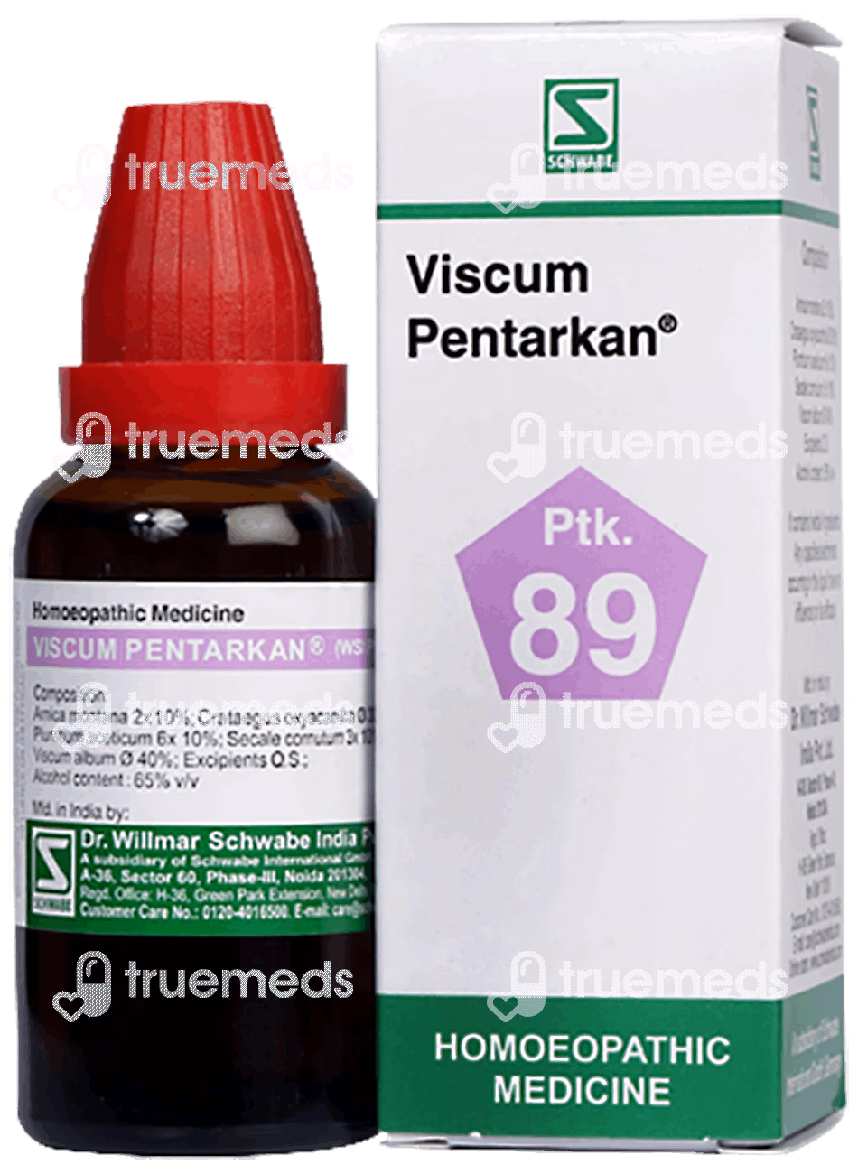 Dr Willmar Schwabe Viscum Pentarkan Ptk 89 Drops 30ml