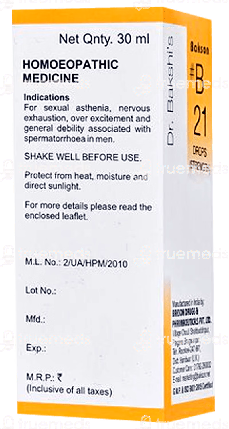 Bakson B36 Drop 30 ML
