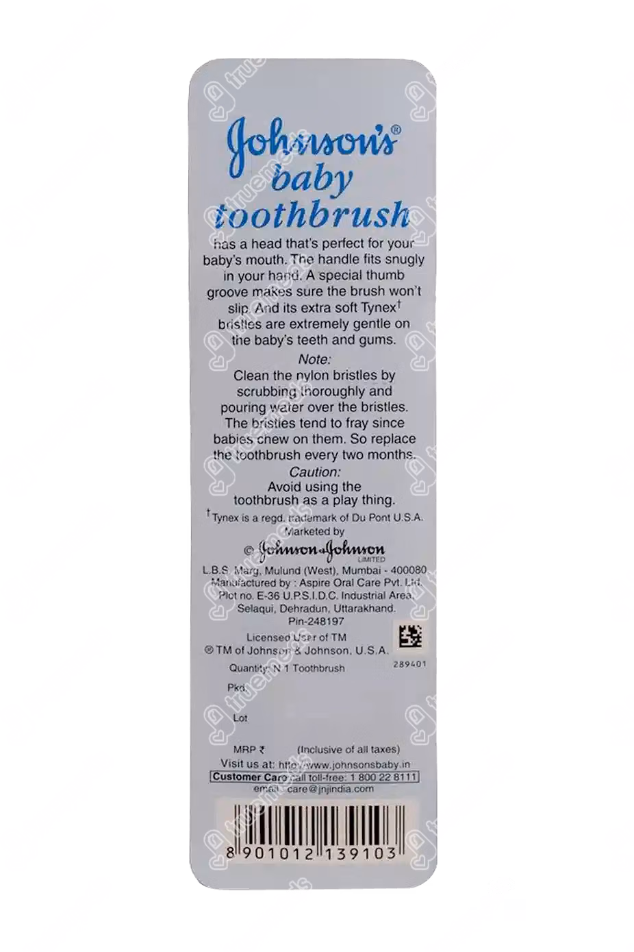 Johnsons Baby Tooth Brush 1