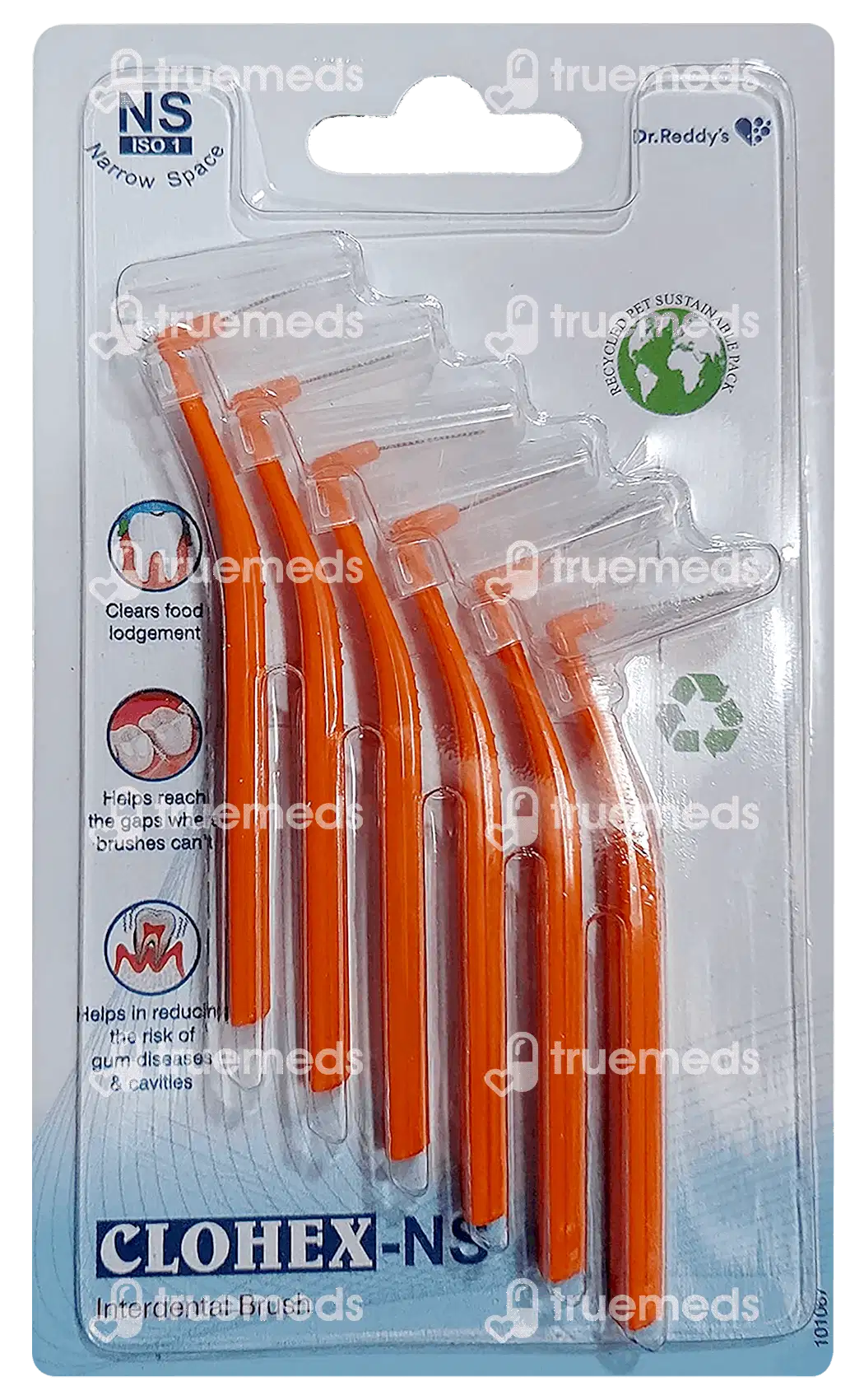 Dr Reddys Clohex Ns Interdental Brush 6