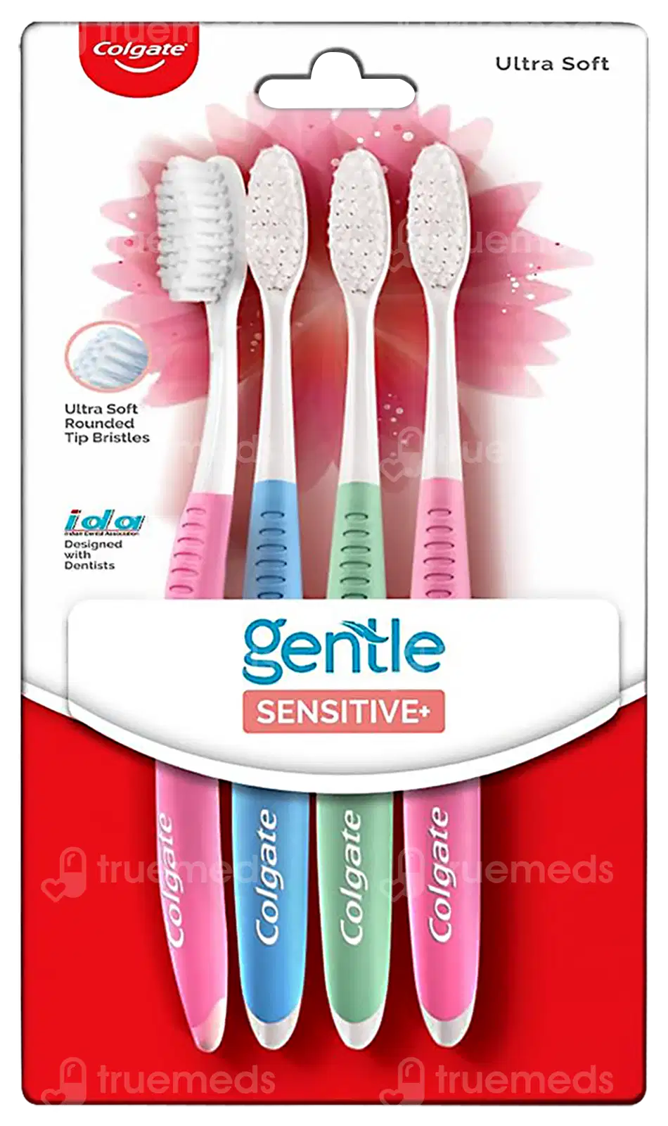 Colgate Gentle Sensitive Ultrasoft Toothbrush Pack Of 4