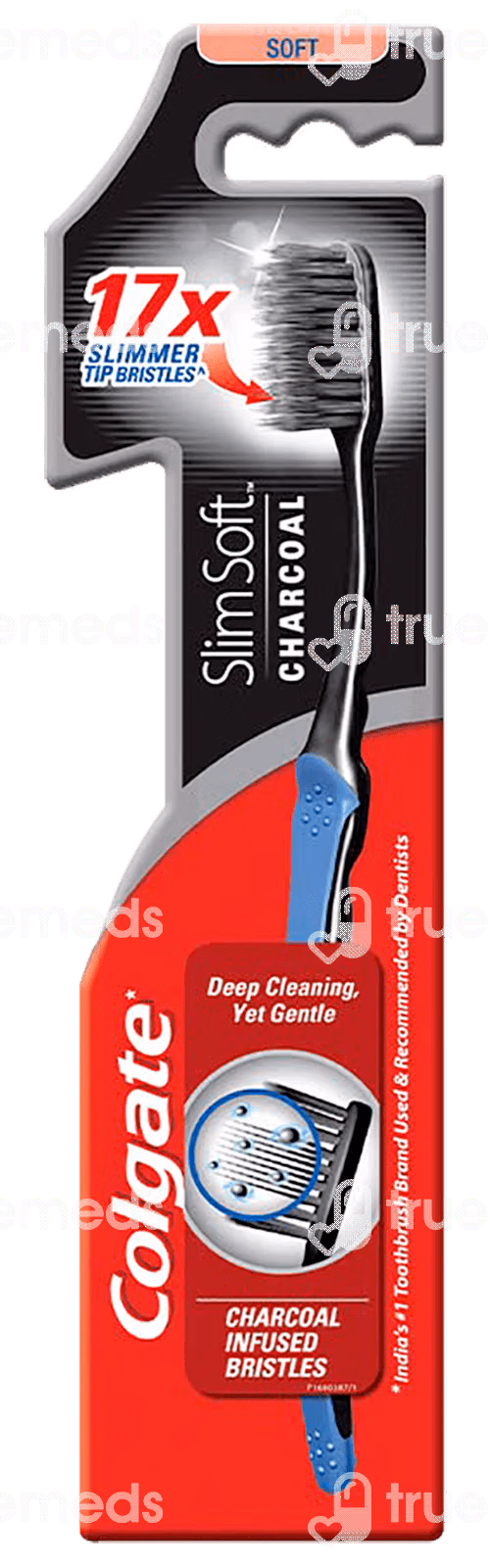 Colgate Slim Soft Charcoal Toothbrush 1
