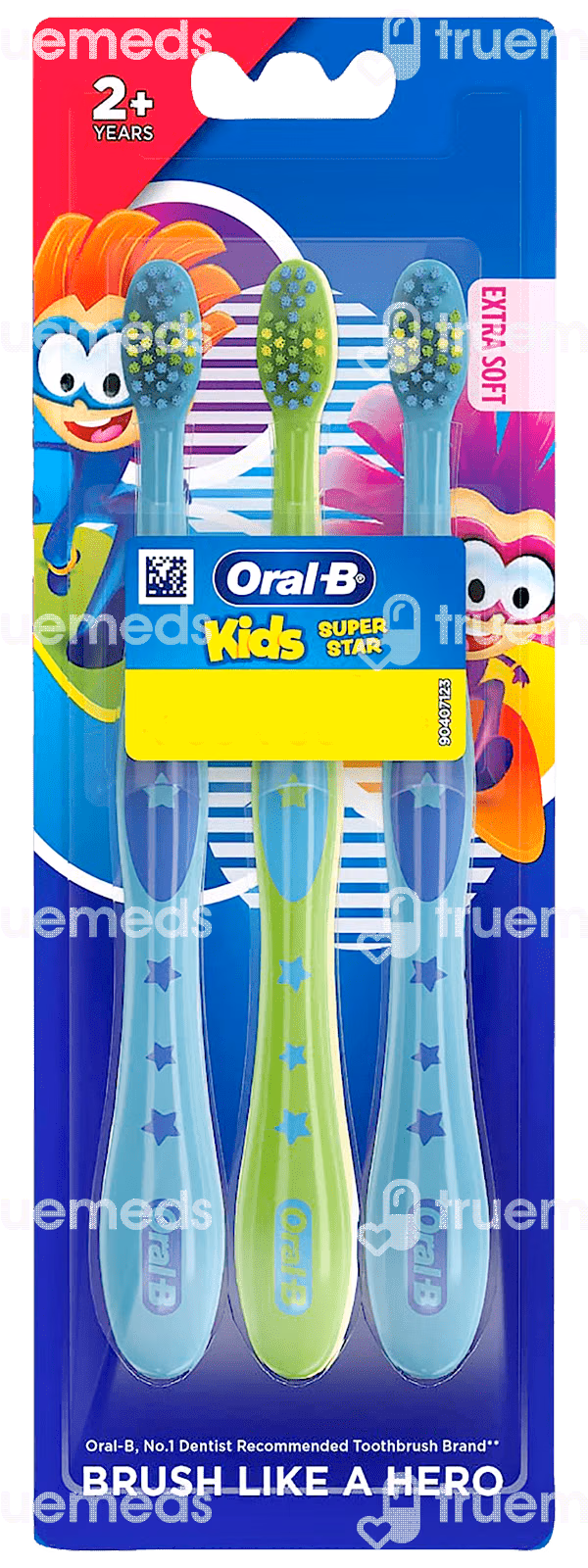 Oral B Kids Super Star 2+years Toothbrush 3