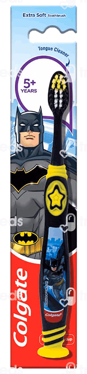 Colgate Kids Batman 5+ Years Extra Soft Toothbrush 1