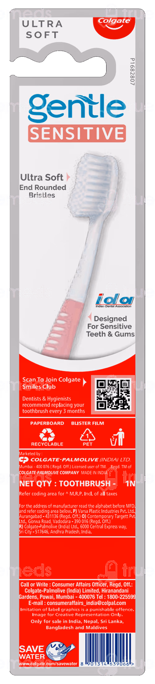 Colgate Gentle Sensitive Ultra Soft Toothbrush 1