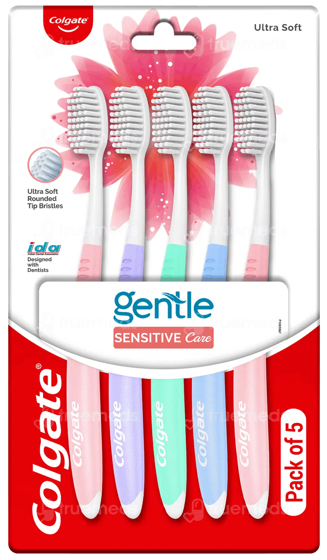 Colgate Gentle Sensitive Care Ultra Soft Pack Of 5 Toothbrush