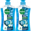 Dettol Icy Cool 500ml Pack Of 2 Pump Shower Gel
