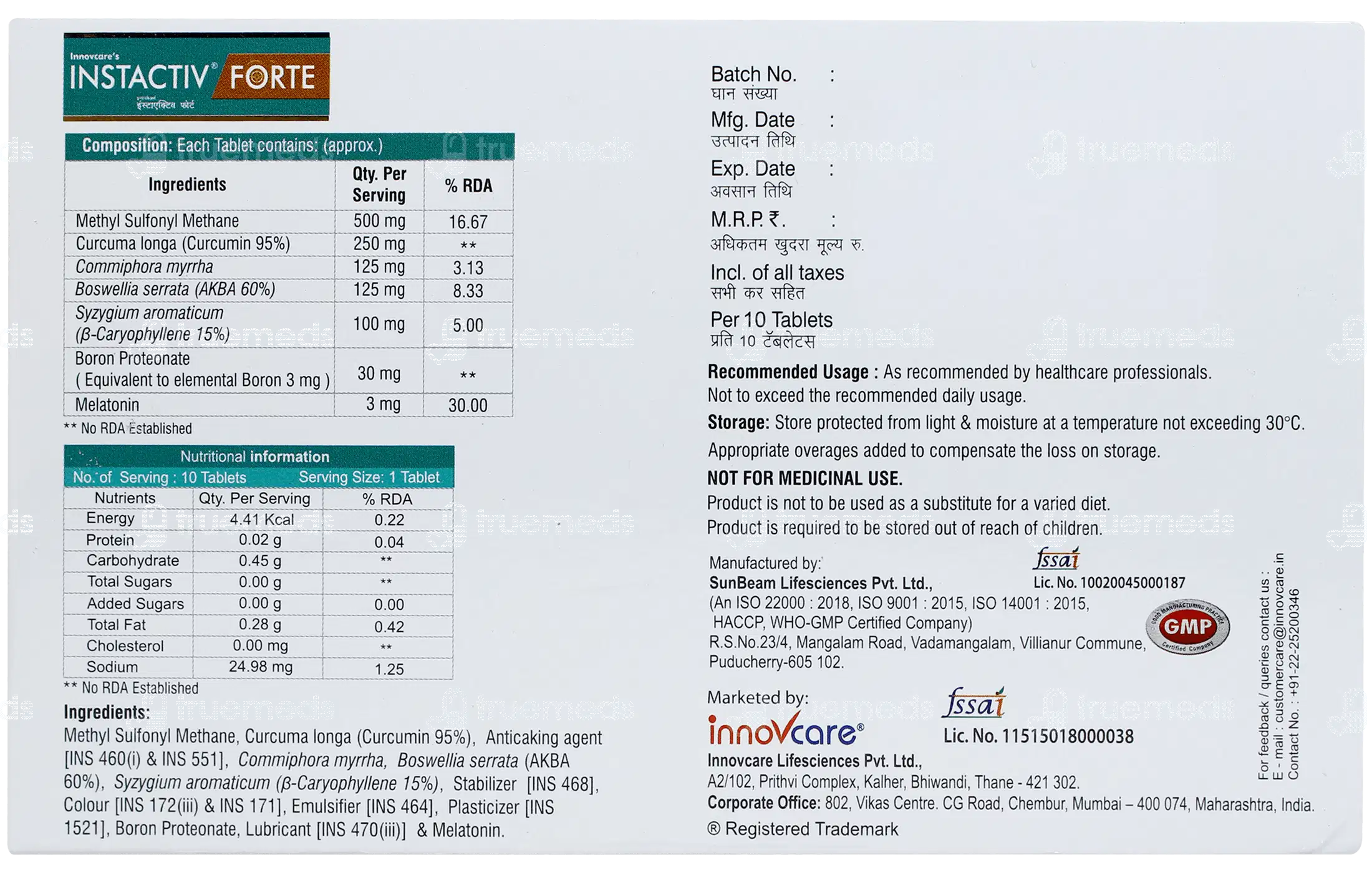 Mienta Capsule 10