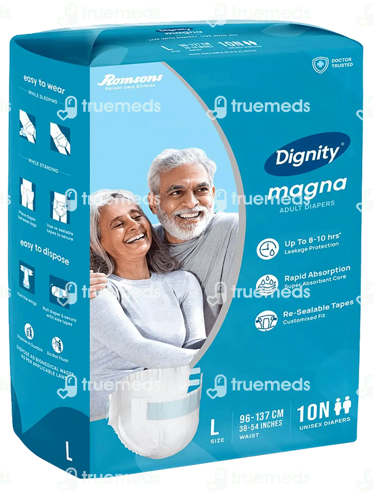 Dignity Magna Adult Diaper Large 10
