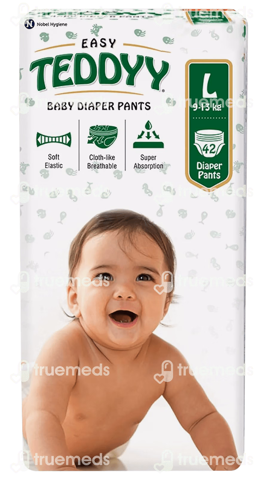 Teddyy Easy Baby Large Pants Diaper 42 2 Teddyy Easy Baby Large Pants Diaper 42