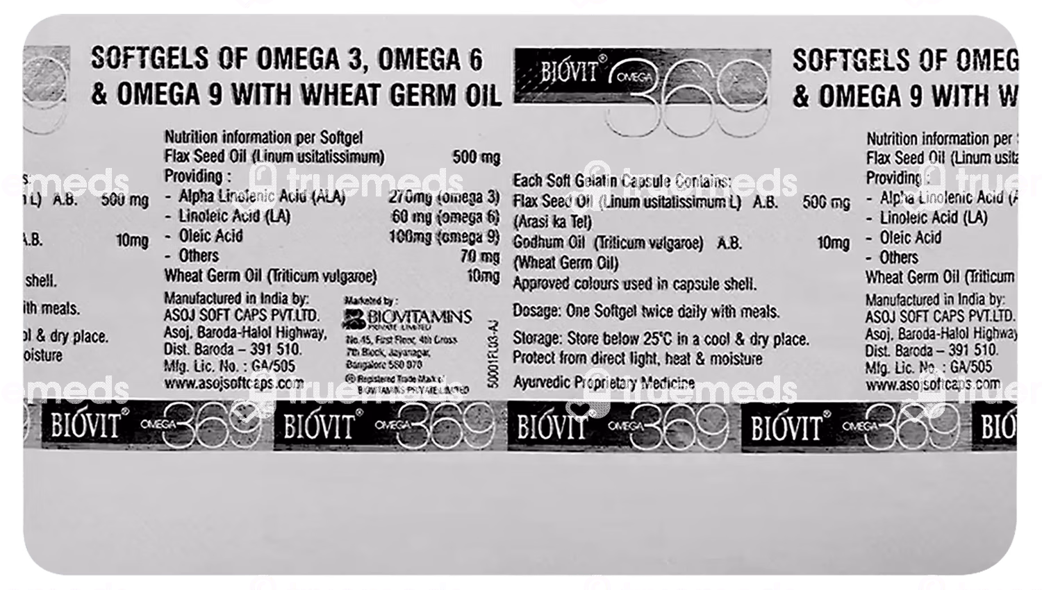 Biovit Omega 369 Capsule 10