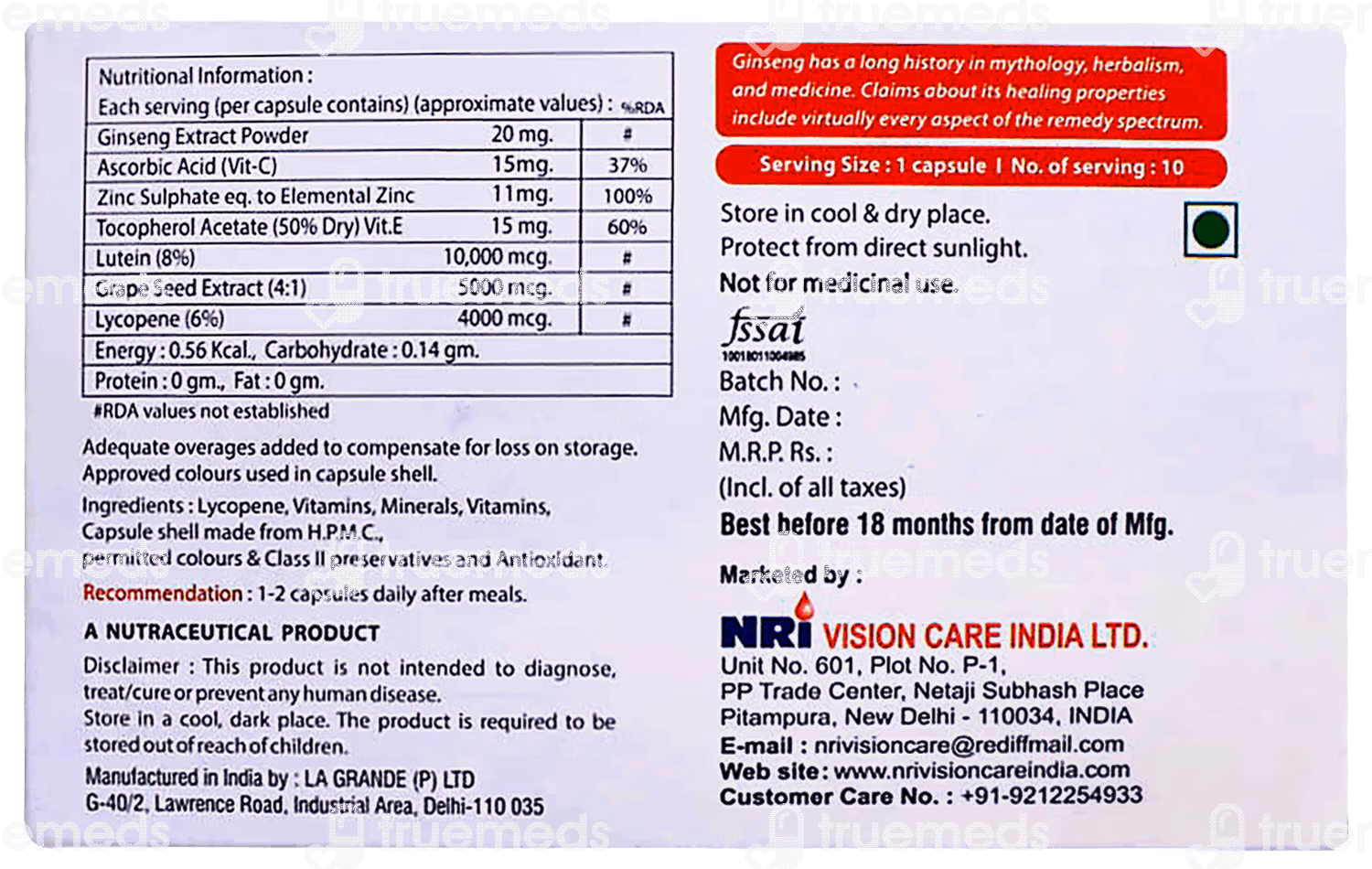 Betoxid Plus Capsule 10