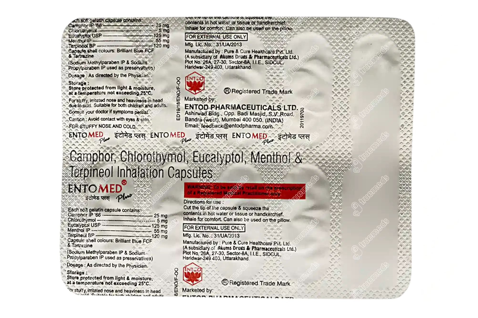 Entomed Plus Capsule 10
