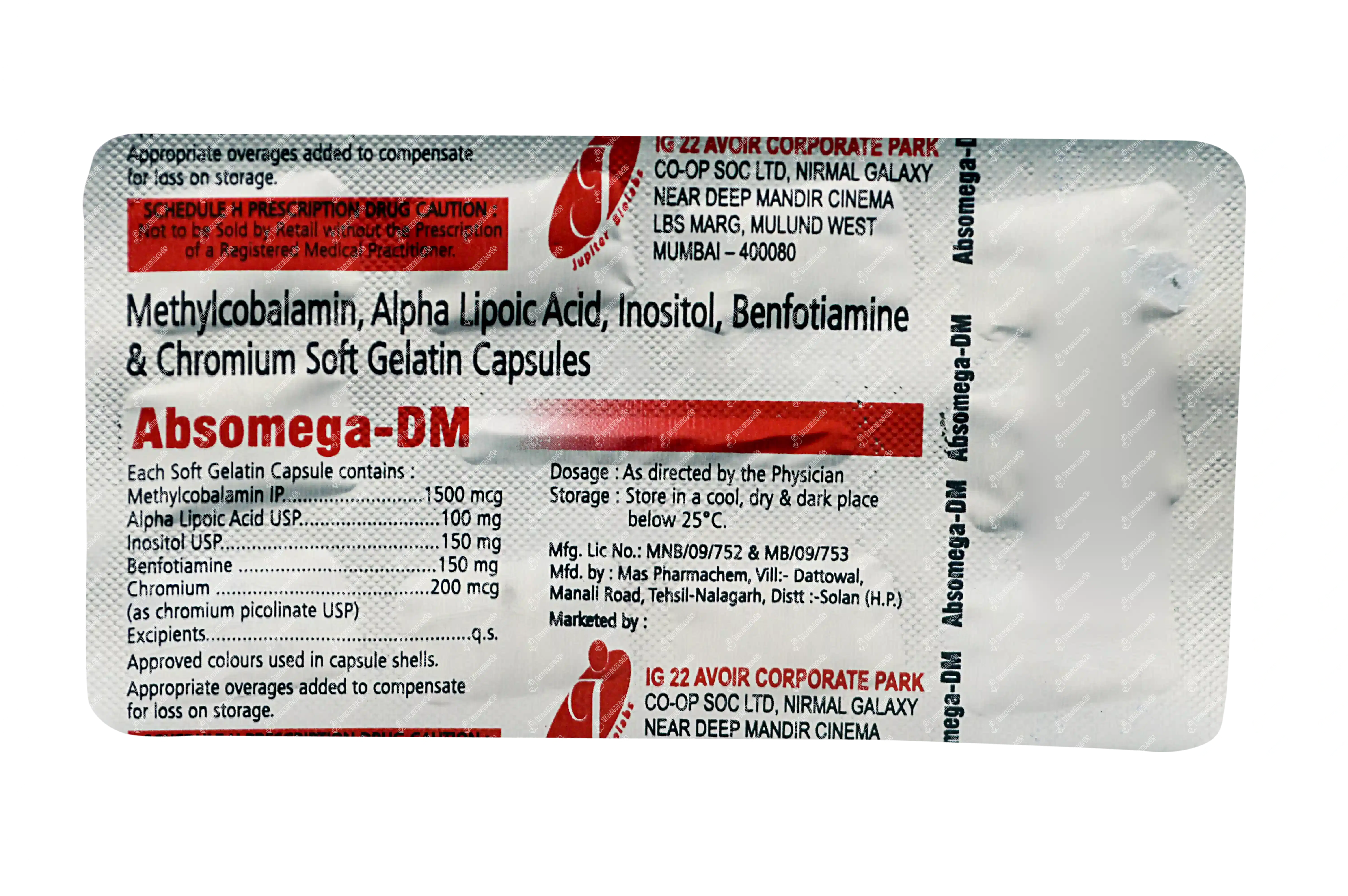 Absomega Dm Capsule 10